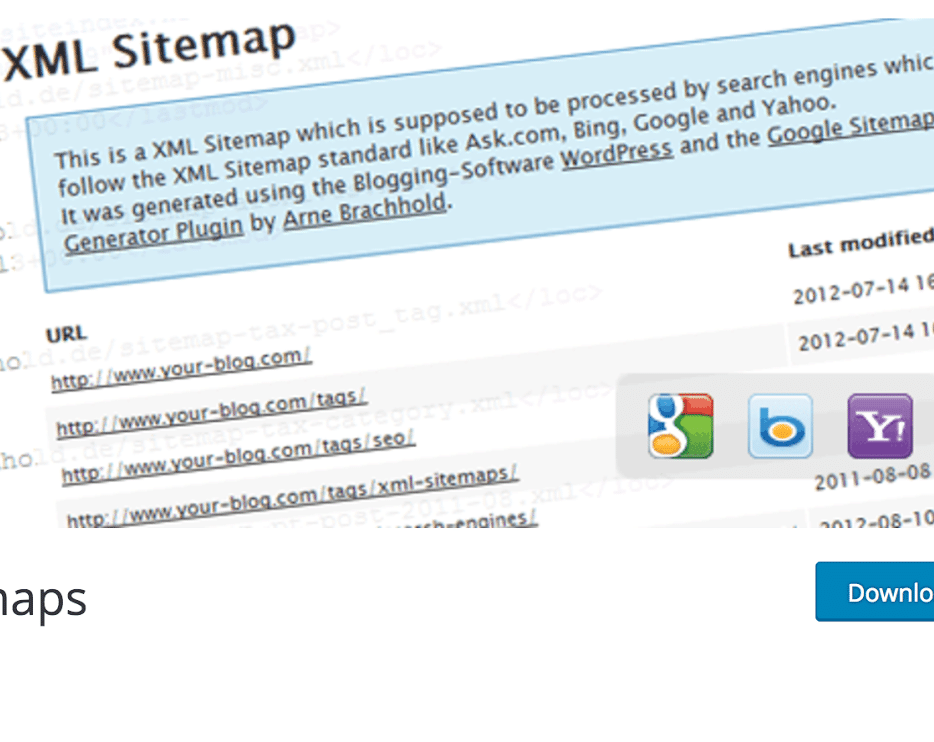 plugin wordpress google xml sitemaps