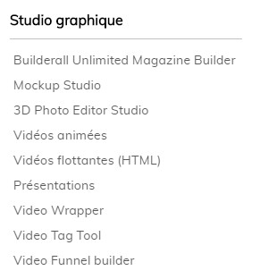 BuilderAll Studio Graphique
