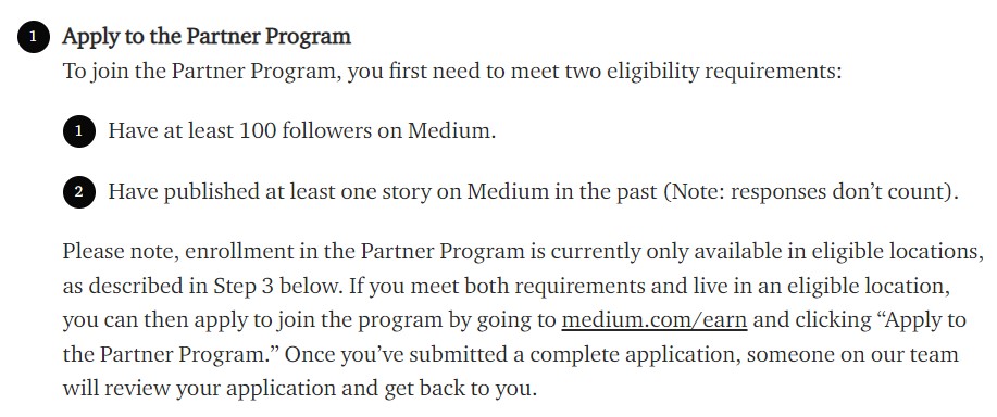 Medium Programme partenaire